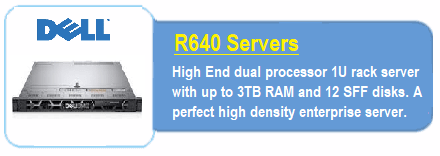 Dell R640 Servers